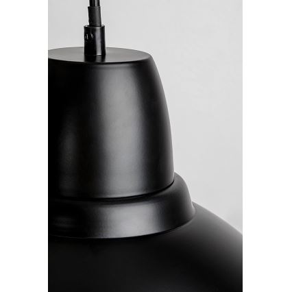 Rabalux - Lampa wisząca na linkę 1xE27/60W/230V czarna