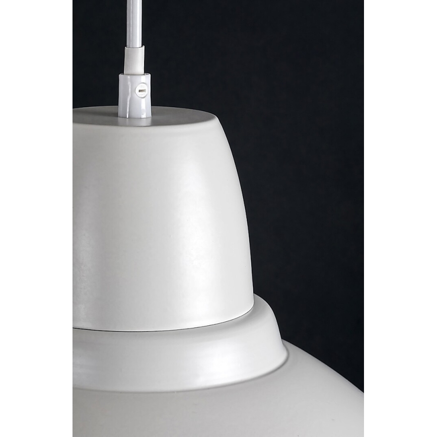 Rabalux - Lampa wisząca na przewodzie 1xE27/60W/230V biała