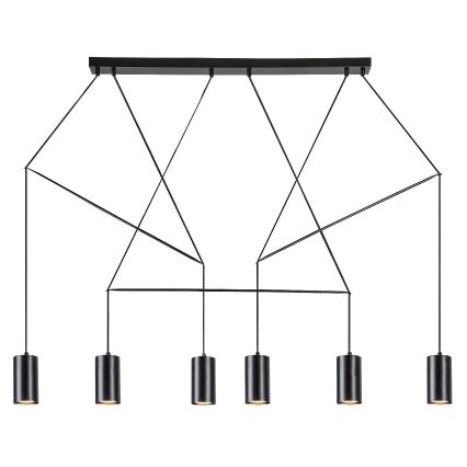 Rabalux - Lampa wisząca na linkach 6xGU10/50W/230V