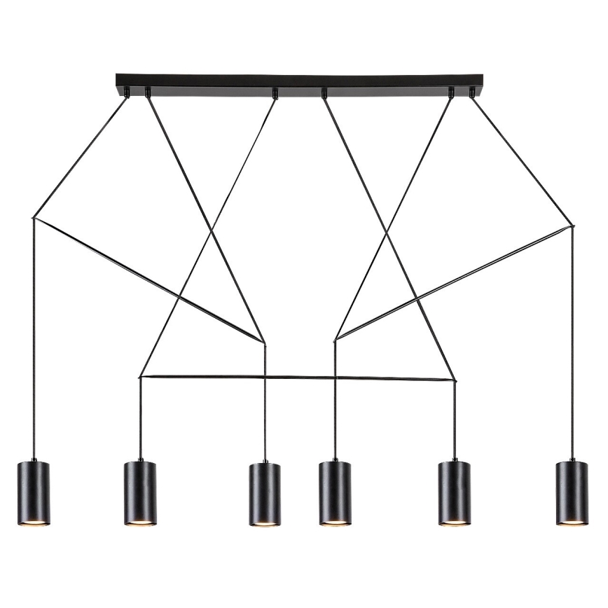 Rabalux - Lampa wisząca na linkach 6xGU10/50W/230V