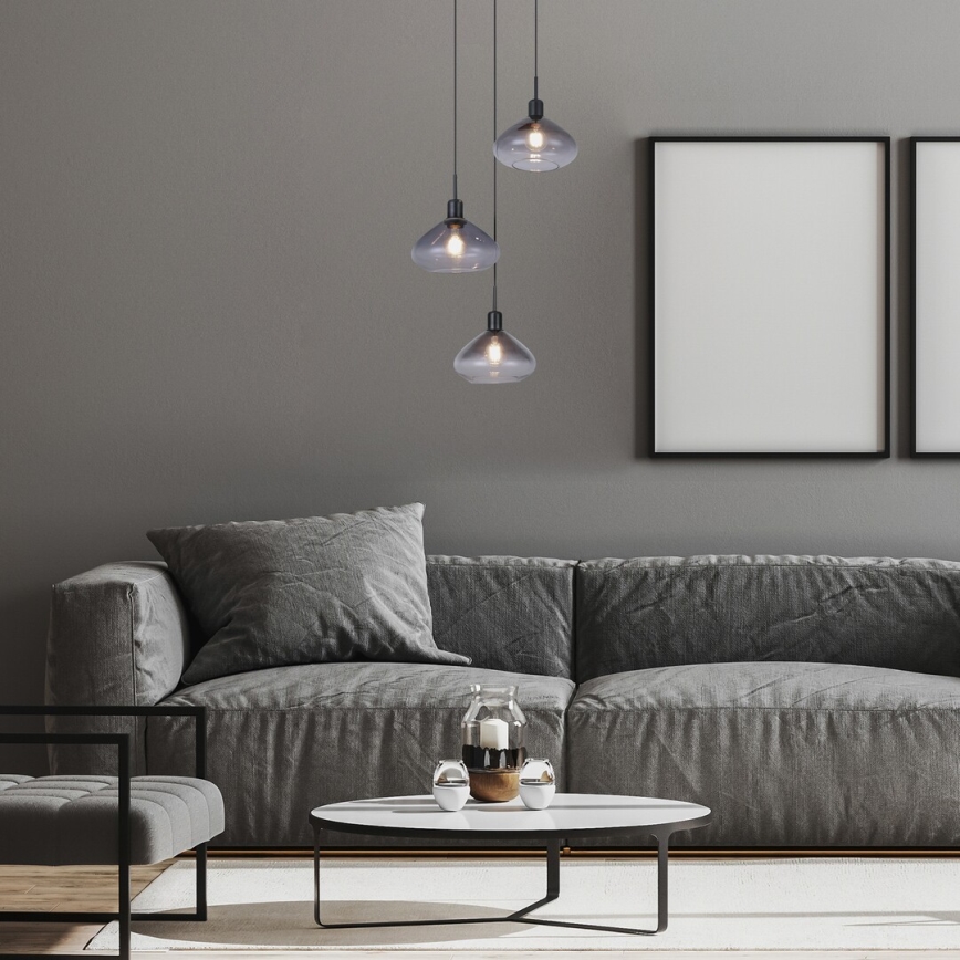 Rabalux - Lampa wisząca na linkach 3xE27/40W/230V