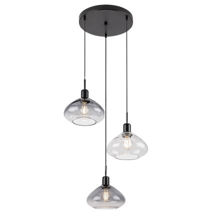 Rabalux - Lampa wisząca na linkach 3xE27/40W/230V