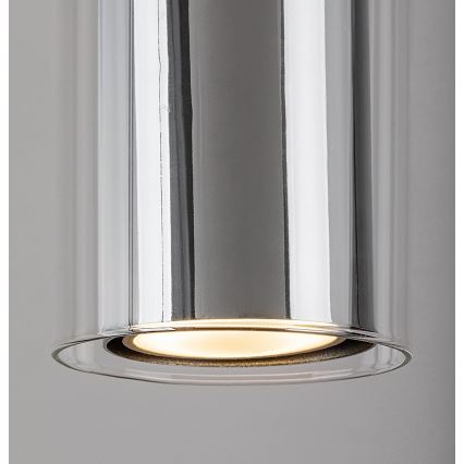 Rabalux - Żyrandol na lince 1xGU10/50W/230V przezroczysty/chrom błyszczący