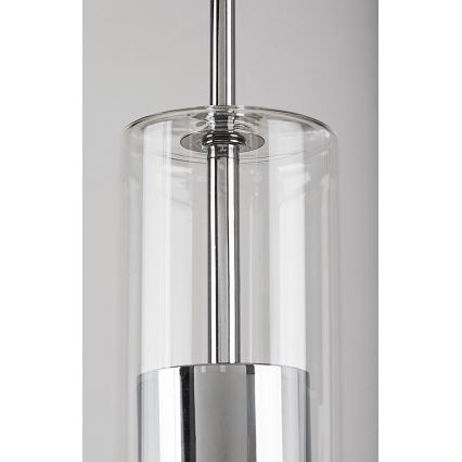 Rabalux - Żyrandol na lince 1xGU10/50W/230V przezroczysty/chrom błyszczący