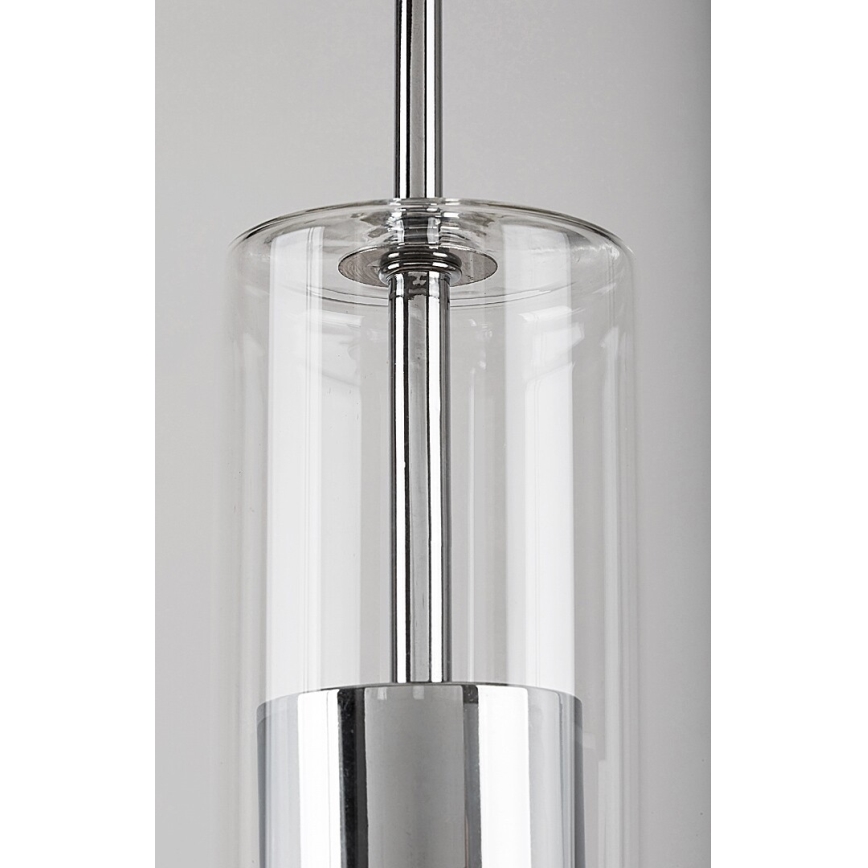 Rabalux - Żyrandol na lince 1xGU10/50W/230V przezroczysty/chrom błyszczący