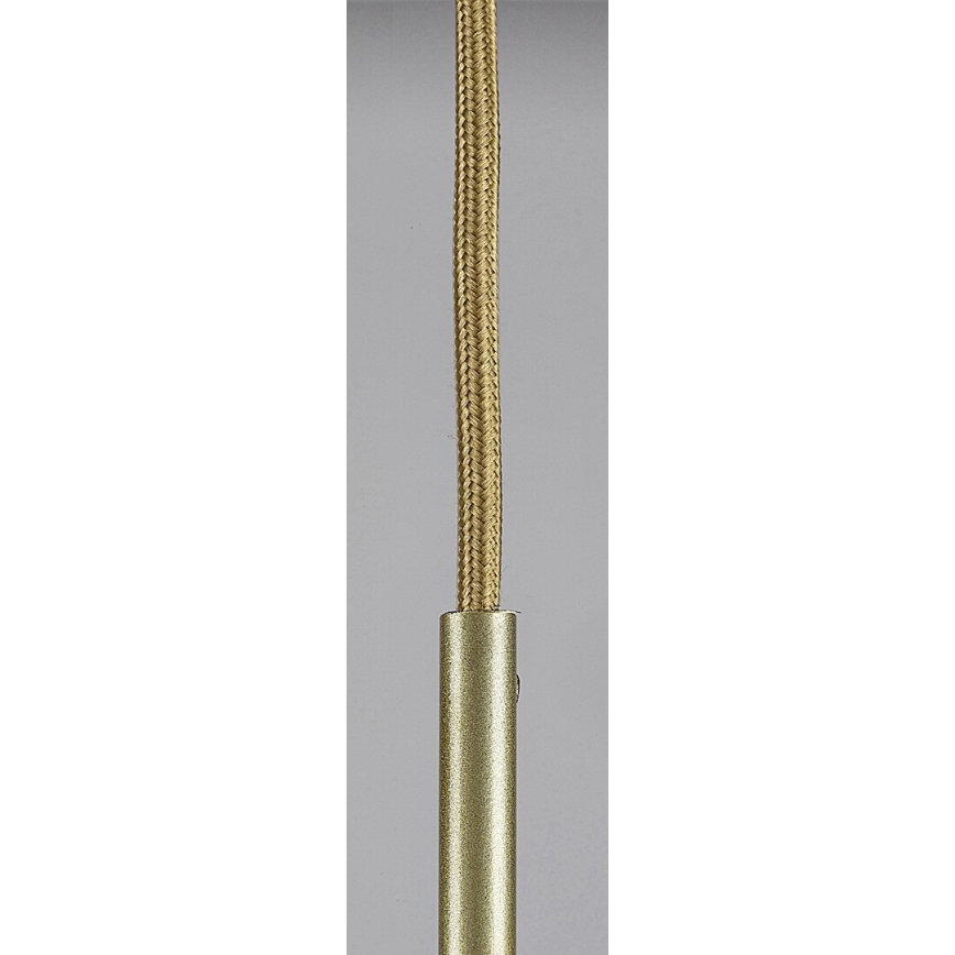 Rabalux - Żyrandol na lince 1xE27/40W/230V przezroczysty/złoty