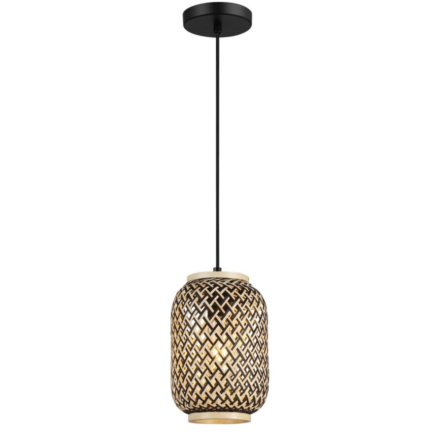 Rabalux - Żyrandol na lince 1xE27/40W/230V rattan