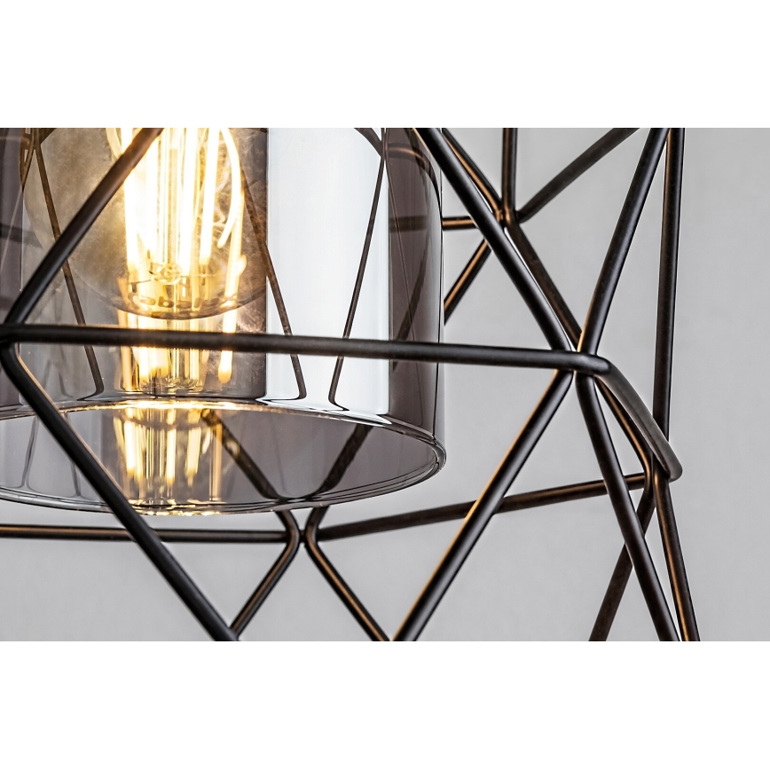 Rabalux - Lampa wisząca na linkę 1xE27/40W/230V
