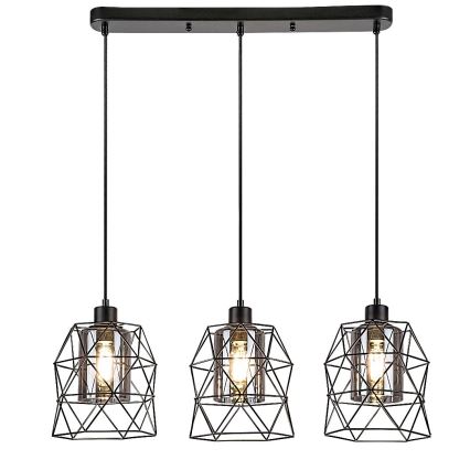 Rabalux - Lampa wisząca na linkach 3xE27/40W/230V