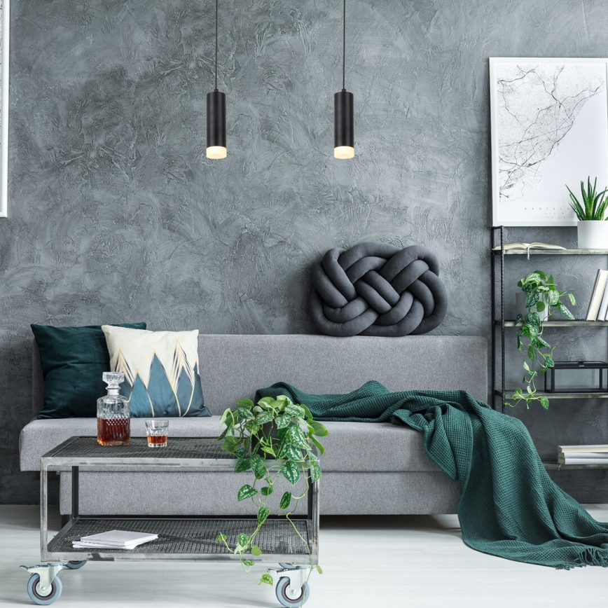 Rabalux - Lampa wisząca na linkę 1xGU10/5W/230V dąb