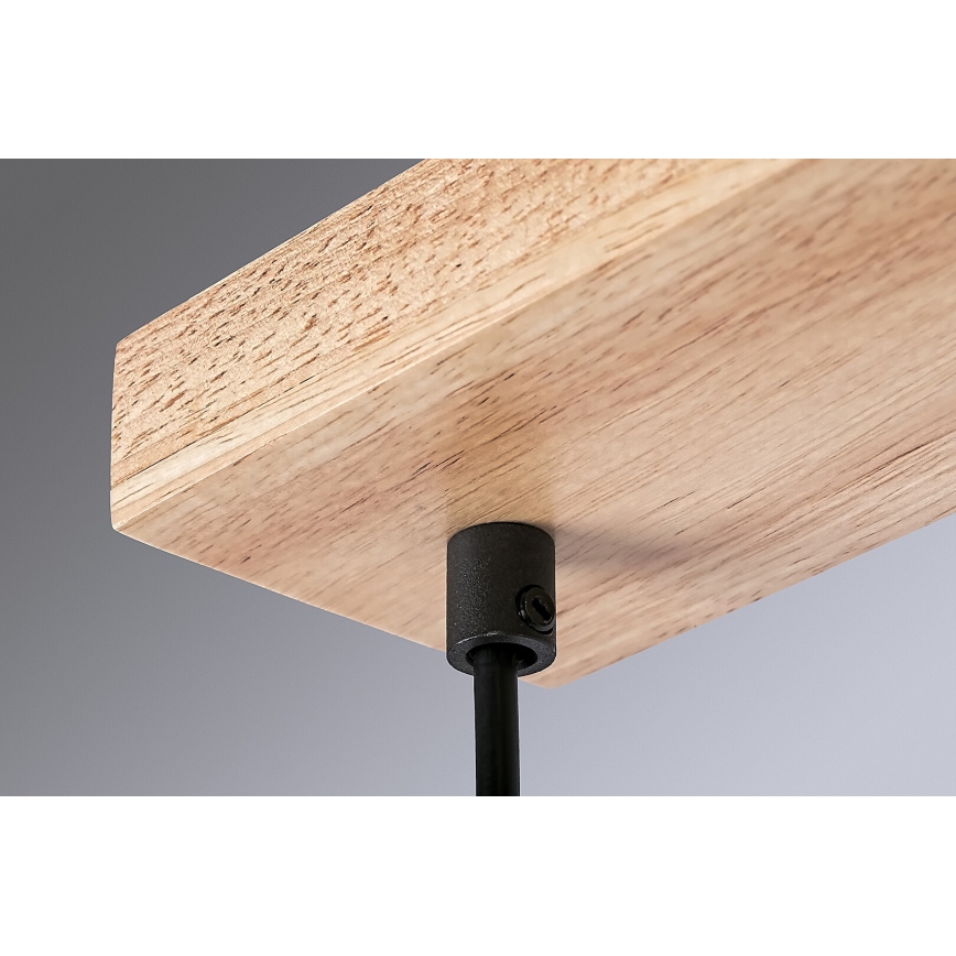 Rabalux - Żyrandol na lince 4xGU10/5W/230V dąb