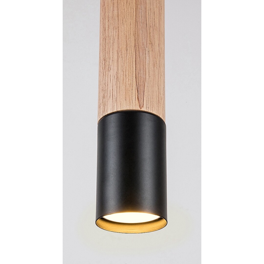 Rabalux - Lampa wisząca na linkę 1xGU10/50W/230V buk