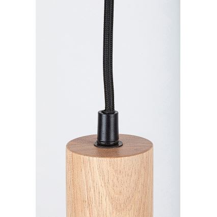 Rabalux - Lampa wisząca na linkę 1xGU10/50W/230V buk