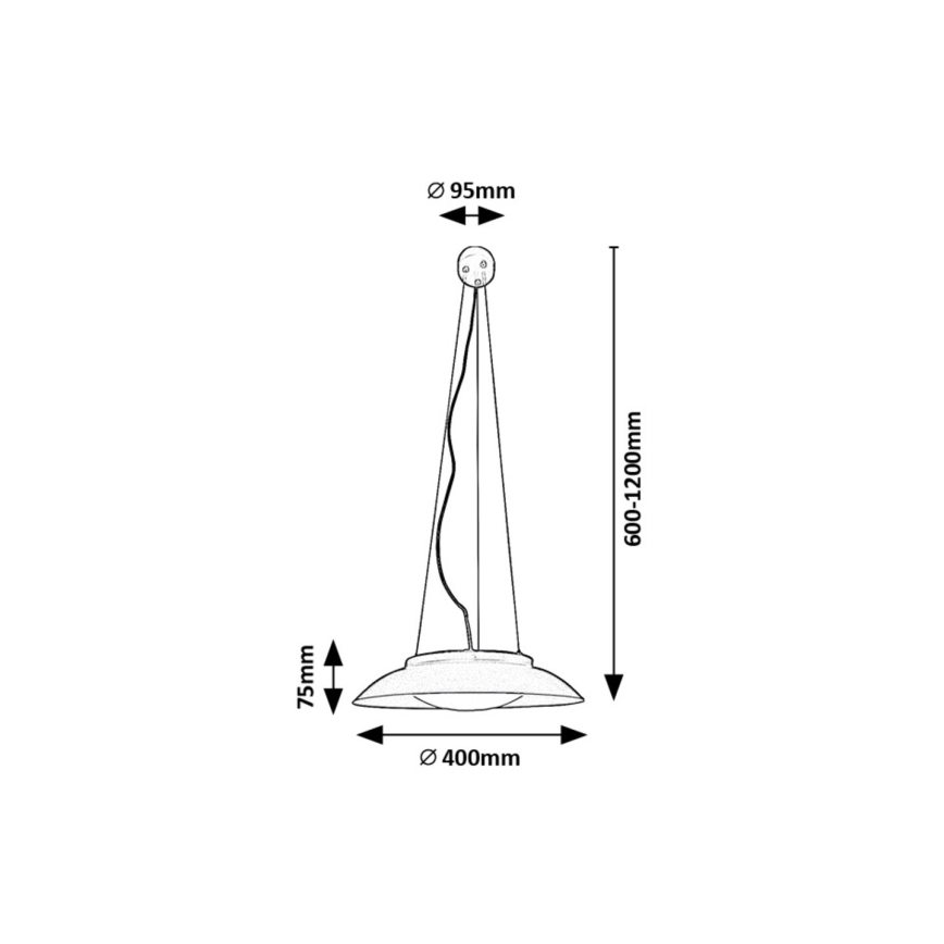 Rabalux - LED Żyrandol na lince LED/24W/230V 3000K