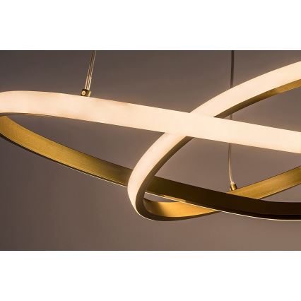 Rabalux - LED Żyrandol na lince LED/36W/230V 3000K złoty
