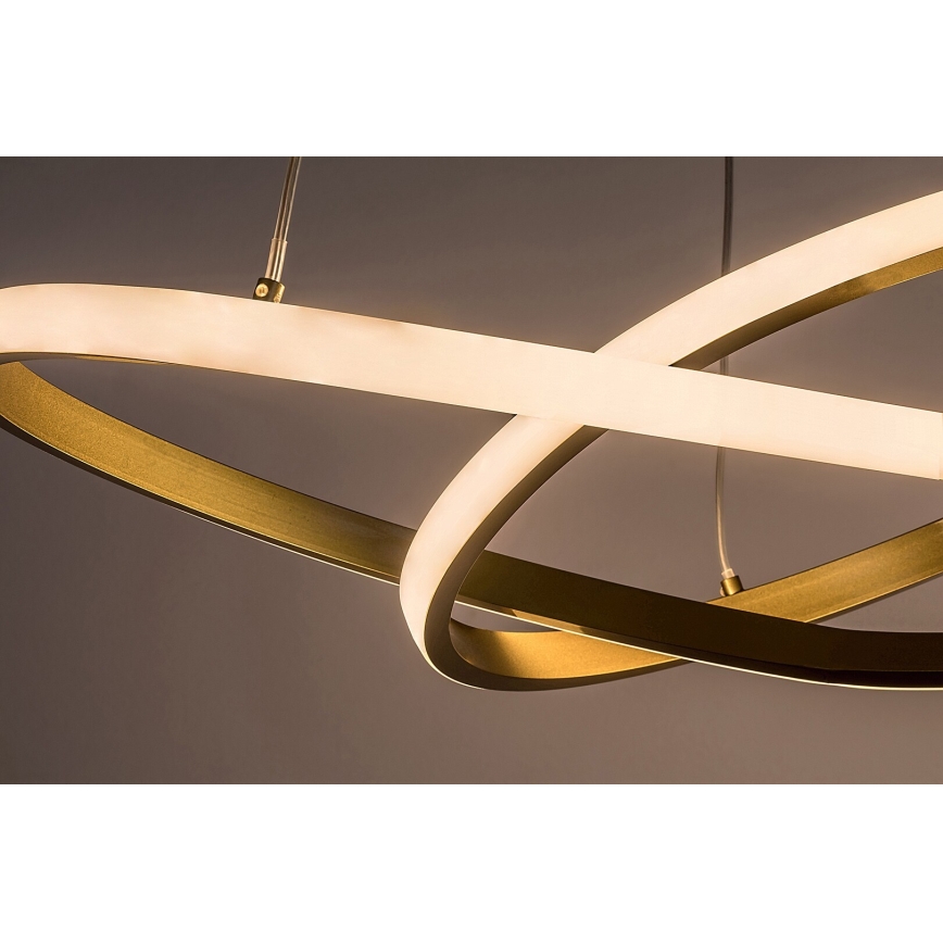 Rabalux - LED Żyrandol na lince LED/36W/230V 3000K złoty