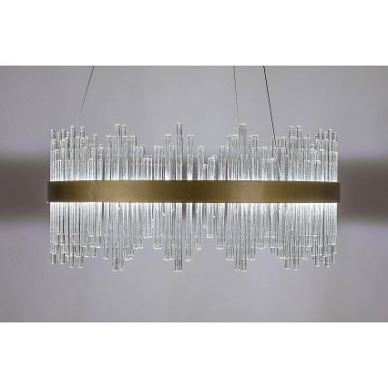 Rabalux - LED Żyrandol na lince LED/36W/230V 3000/4000/6000K złoty