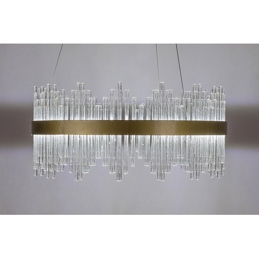 Rabalux - LED Żyrandol na lince LED/36W/230V 3000/4000/6000K złoty