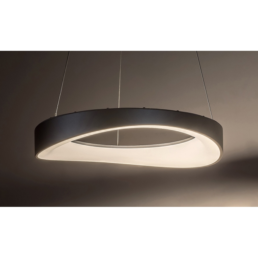 Rabalux - LED Żyrandol na lince LED/56W/230V 3000K srebrny