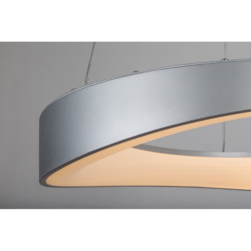 Rabalux - LED Żyrandol na lince LED/56W/230V 3000K srebrny