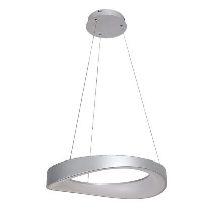 Rabalux - LED Żyrandol na lince LED/56W/230V 3000K srebrny