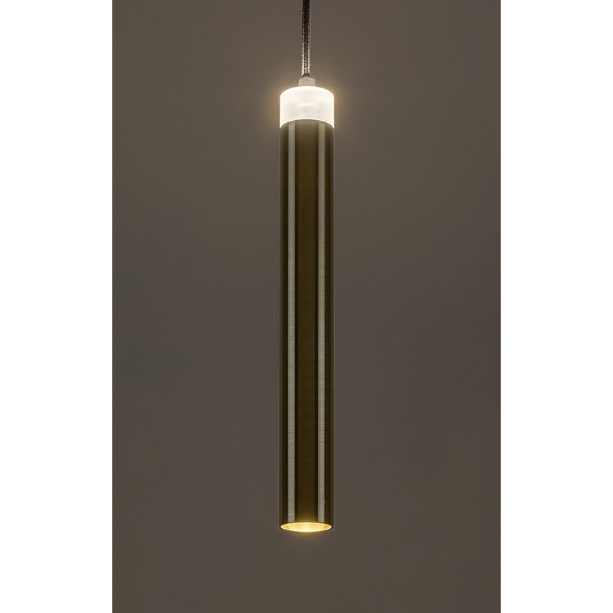 Rabalux - LED Żyrandol na lince LED/10W/230V 4000K czarny/złoty