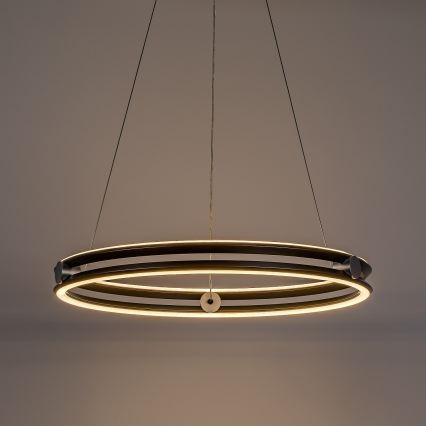 Rabalux - LED Ściemnialna lampa wisząca na lince LED/60W/230V 3000-6500K szary + zdalne sterowanie