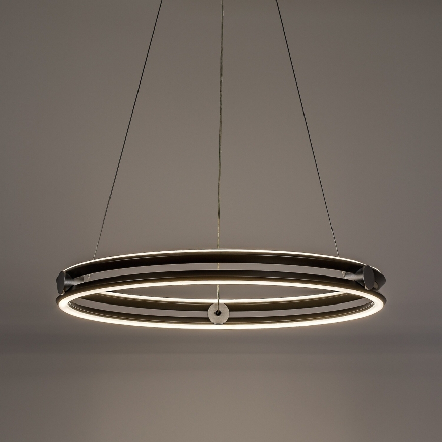 Rabalux - LED Ściemnialna lampa wisząca na lince LED/60W/230V 3000-6500K szary + zdalne sterowanie