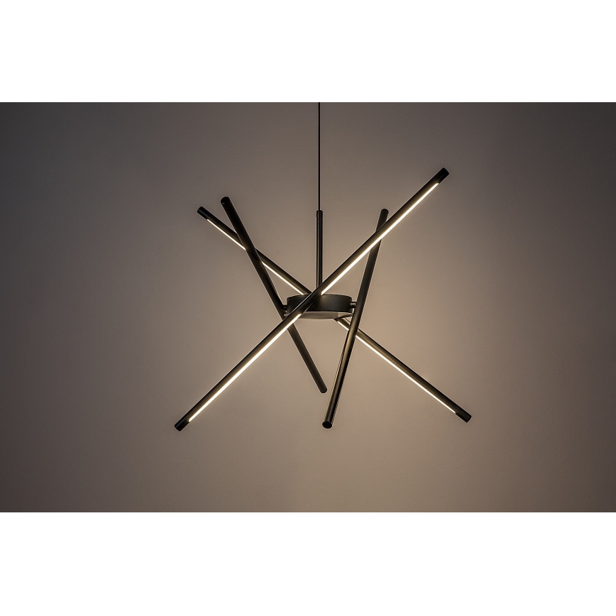 Rabalux - LED Żyrandol na lince LED/40W/230V 3000K czarny