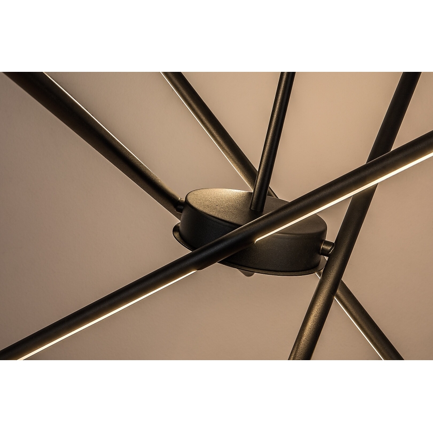 Rabalux - LED Żyrandol na lince LED/40W/230V 3000K czarny