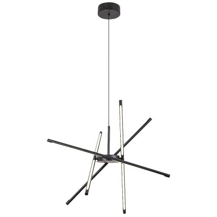 Rabalux - LED Żyrandol na lince LED/40W/230V 3000K czarny