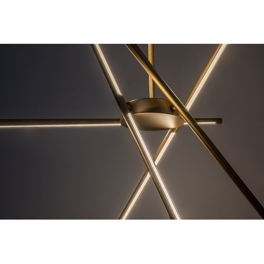 Rabalux - LED Żyrandol na lince LED/40W/230V 3000K złoty