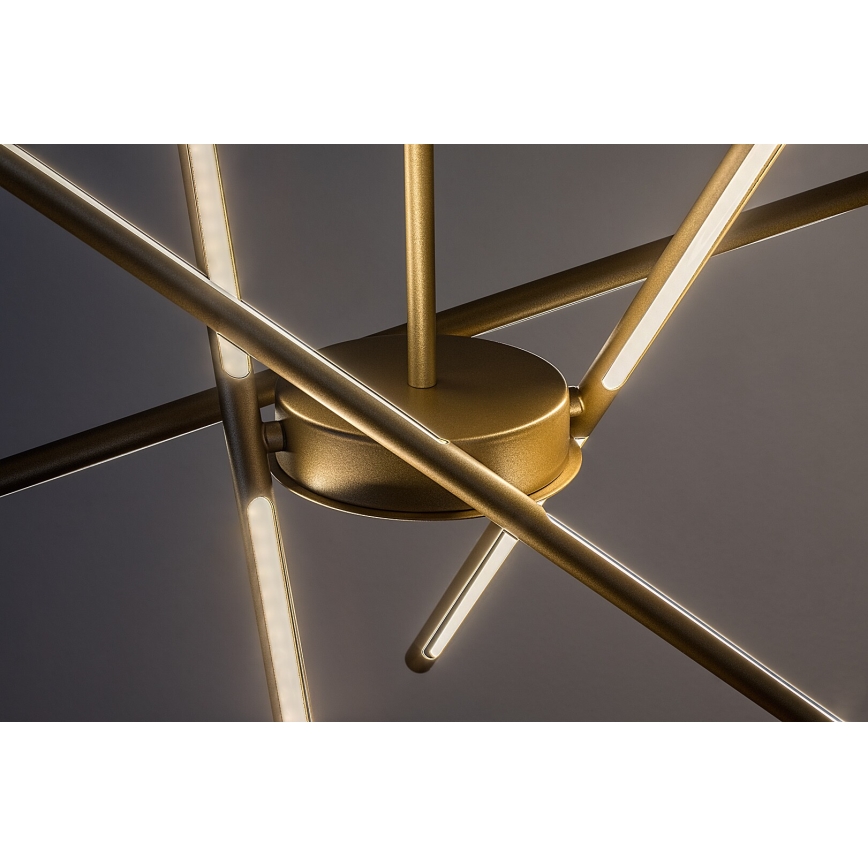 Rabalux - LED Żyrandol na lince LED/40W/230V 3000K złoty