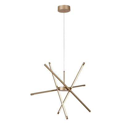 Rabalux - LED Żyrandol na lince LED/40W/230V 3000K złoty