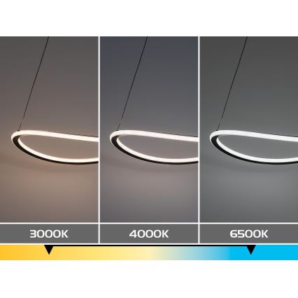 Rabalux - ściemnialny żyrandol LED na lince LED/45W/230V 3000-6500K + zdalne sterowanie