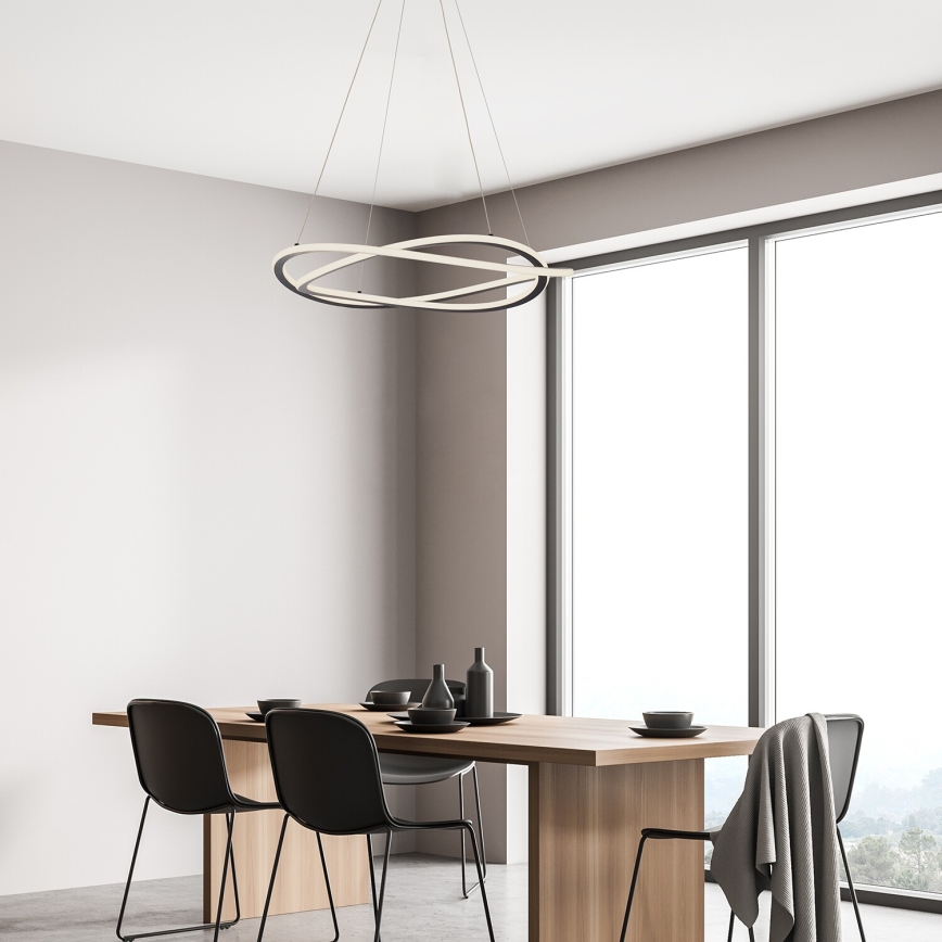 Rabalux - LED Ściemnialna lampa wisząca na lince LED/75W/230V 3000-6500K + zdalne sterowanie
