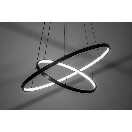 Rabalux - ściemnialny żyrandol LED na linkę LED/75W/230V 3000-6500K + pilot zdalnego sterowania