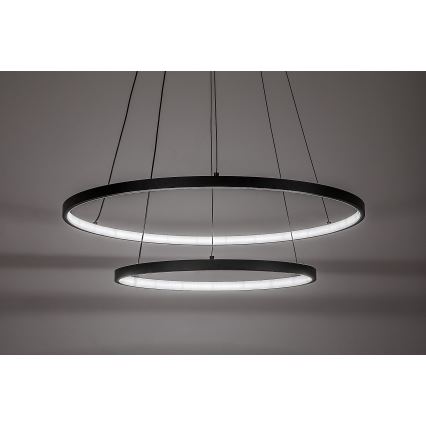 Rabalux - ściemnialny żyrandol LED na linkę LED/75W/230V 3000-6500K + pilot zdalnego sterowania
