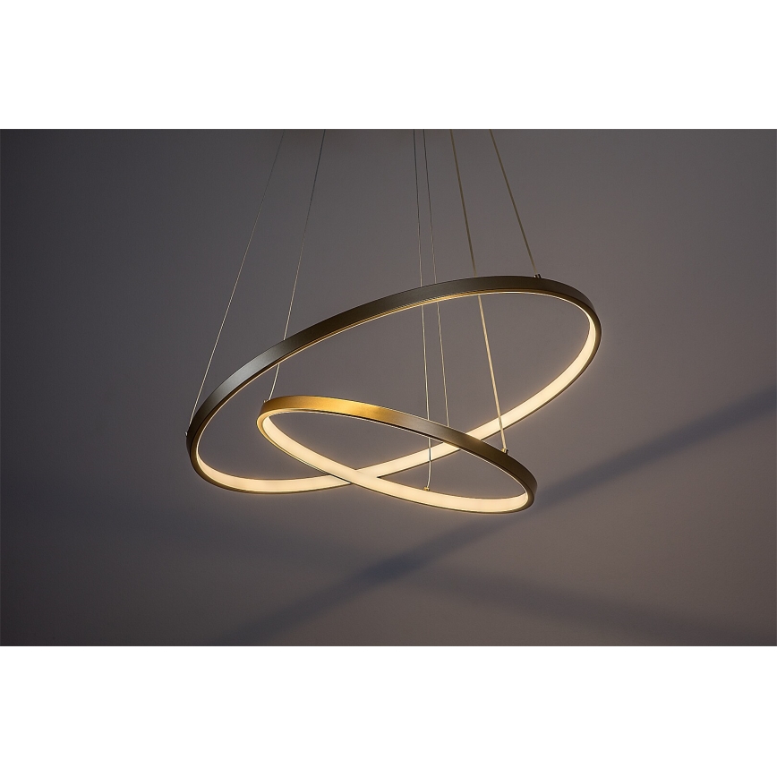 Rabalux - Ściemnialny żyrandol LED na lince LED/75W/230V 3000-6500K + pilot zdalnego sterowania