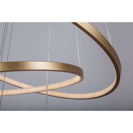 Rabalux - Ściemnialny żyrandol LED na przewodzie LED/90W/230V 3000-6500K + pilot zdalnego sterowania