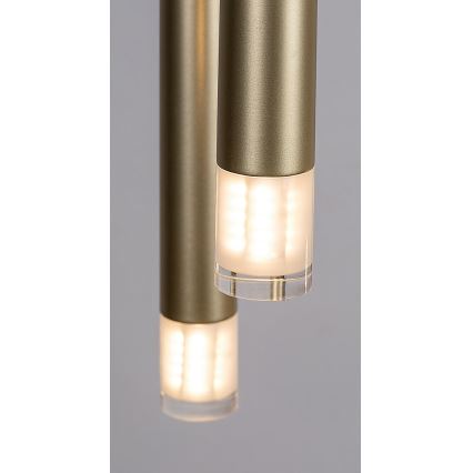 Rabalux - Żyrandol na lince 5xG9/5W/230V złoty