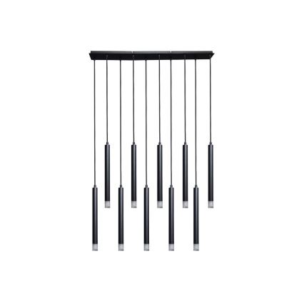 Rabalux - Żyrandol na lince 10xG9/5W/230V czarny