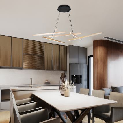 Rabalux - LED Żyrandol ściemnialny na lince LED/40W/230V 3000-6500K + zdalne sterowanie