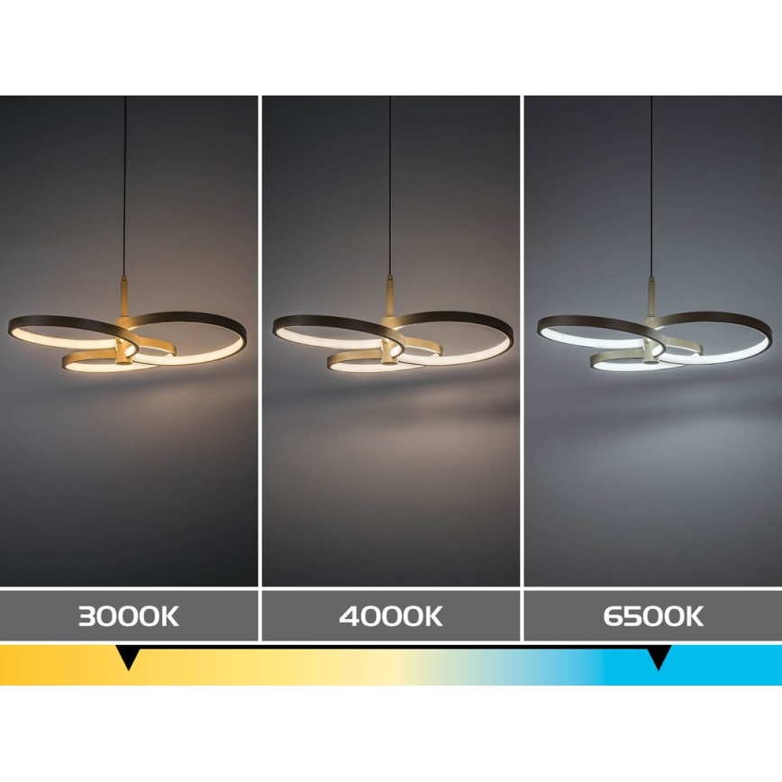 Rabalux - ściemnialny żyrandol LED na lince LED/50W/230V 3000-6500K + zdalne sterowanie