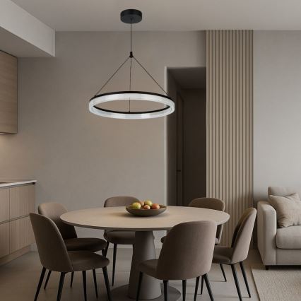 Rabalux - LED ściemnialny żyrandol wiszący na linkach LED/24W/230V 3000-6500K + pilot zdalnego sterowania