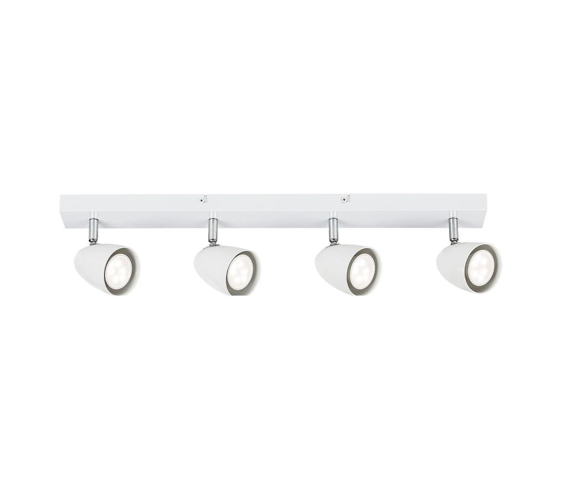 Rabalux 73022 - Oświetlenie punktowe PERICO 4xGU10/5W/230V białe