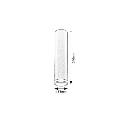Rabalux - Oświetlenie punktowe 1xGU10/35W/230V 24 cm