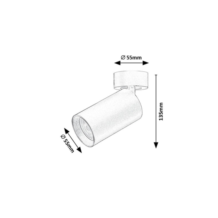 Rabalux - Oprawa punktowa 1xGU10/7W/230V biała