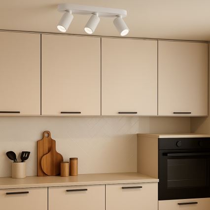 Rabalux - Oprawa punktowa 3xGU10/7W/230V biała