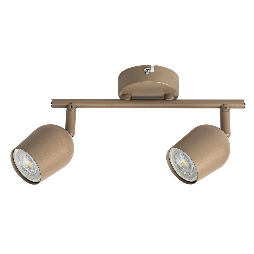 Rabalux - Oprawa punktowa 2xGU10/15W/230V beżowa